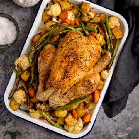 Air Fryer Roast Chicken Dinner Nicky S Kitchen Sanctuary