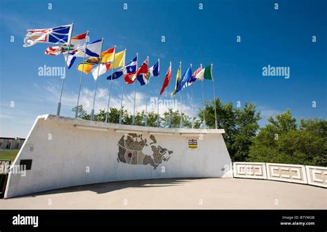 Drapeaux des provinces canadiennes Photo Stock - Alamy