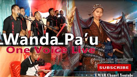 Lagu Lio Wanda Pa U One Voice Live YouTube