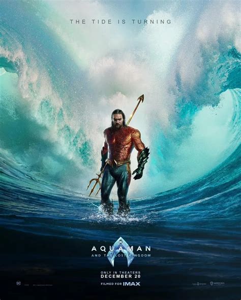 Aquaman 2 El Reino Perdido Revela Su Electrizante Tráiler Y Póster