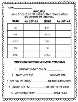 Suffix Worksheet Practice Suffix Ed Es S Ing Er Est