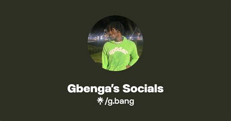 Gbengas Socials Instagram Linktree