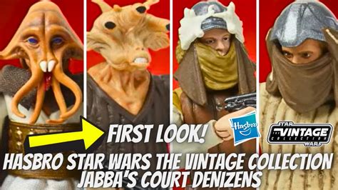 Hasbro Star Wars Vintage Collection Jabba S Court Denizens Figures