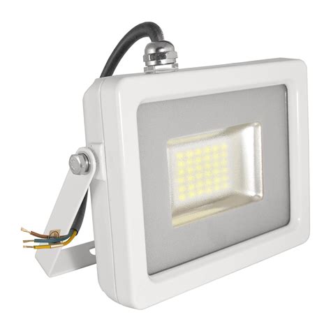 Faro Slim V Tac 36 Led 20w Per Esterno Ip65 Bianco 4500k 1600 Lmn