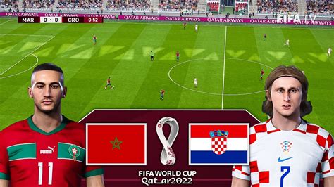 Morocco Vs Croatia Fifa World Cup Qatar Sp Football Life