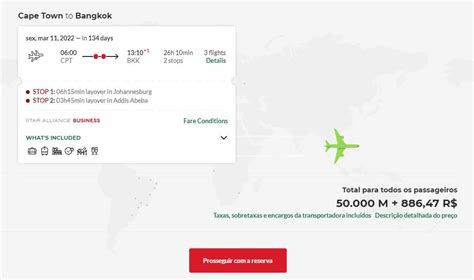 Resgates De Primeira Passagem Da Cidade Do Cabo Para Bangkok