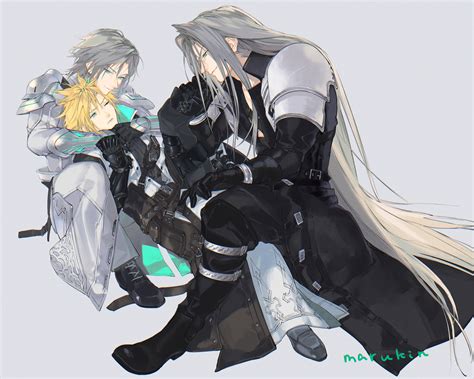 Cloud Strife Sephiroth Sephiroth And Cloud Strife Final Fantasy And