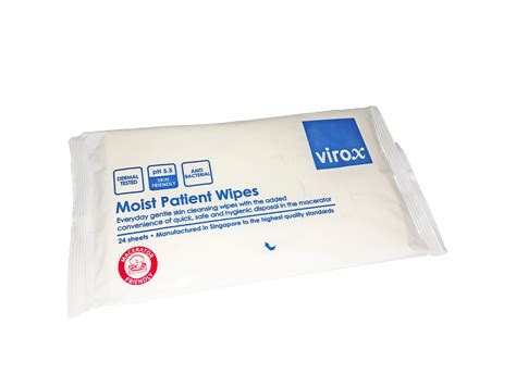 Kleen Pak Product Virox Moist Patient Wipes