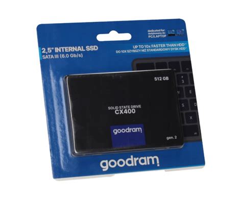 Dysk SSD Goodram CX400 Gen 2 512GB 2 5 SATA III Sklep Opinie Cena