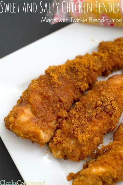 Sweet And Salty Chicken Tenders And Honey Mustard Sauce