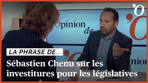 S Bastien Chenu Rn Aux L Gislatives Nous Soutiendrons Des Candidats