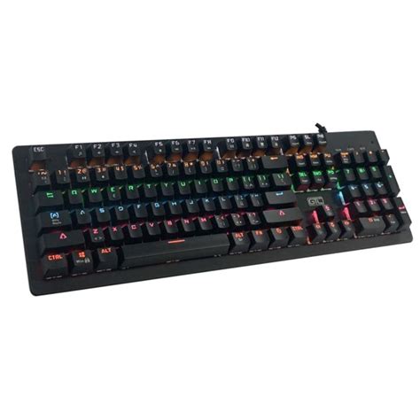 Teclado Gamer Mecánico KGG 008 GTC Retroiluminado Negro