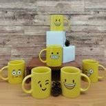 Jual Mug Emoji Unik Gelas Mug Emoticon Lucu Mug Cantik Keramik