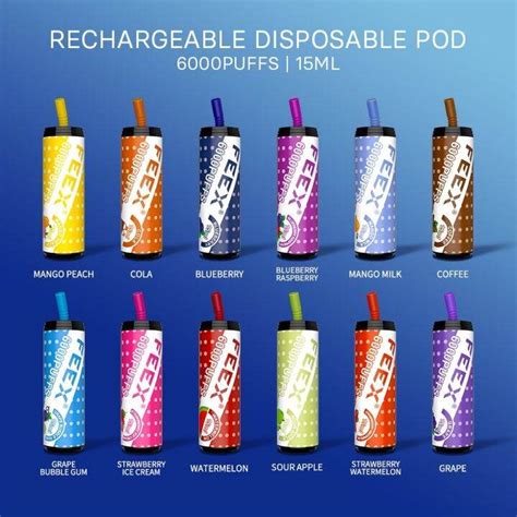 Legit6000 Puffs Disposable Vape Chargeable FEEX GRANTE Disposable