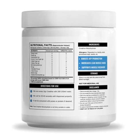 Wellcore Micronised Creatine Monohydrate 100g 33 Servings Surge Nutrition