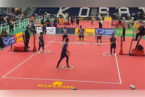 Takraw Piala Raja Thai Malaysia Akur Tewas Kepada Thailand