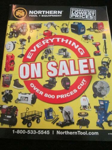 Northern Tool Equipment Catalog Look Book June 2019 1963 Brand New