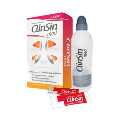 CLINSIN MED JUNIOR ORR/MELLÉKÜREG ÖBLÍTŐ KÉSZLET - Gondviselés Patika