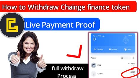 Chainge Finance Withdraw Update Live Withdraw Proof How To