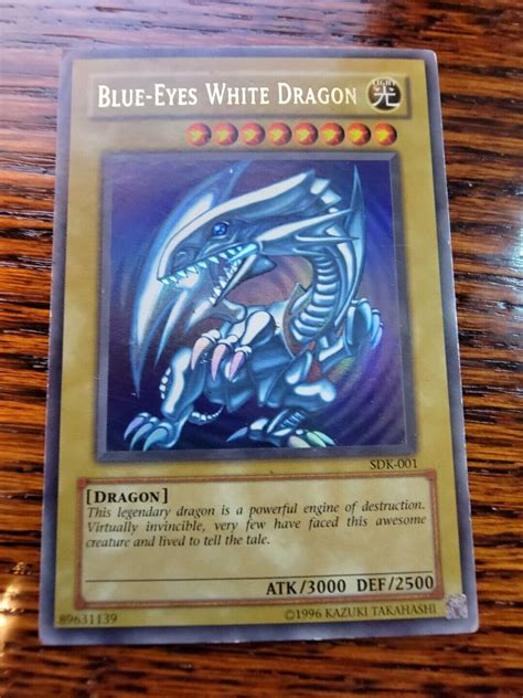 Mp Blue Eyes White Dragon Sdk Ultra Unlimited Starter Deck Kaiba Ebay