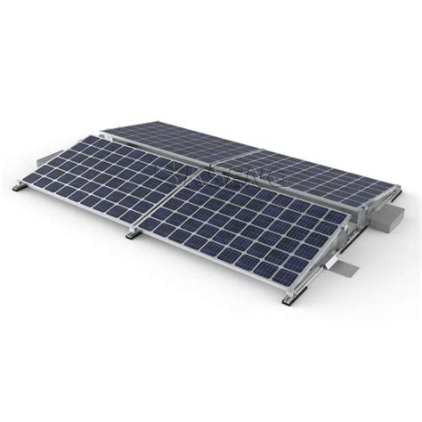 Wholesale Ballasted Roof Mounting Flat Roof Solar Mounting System Pv