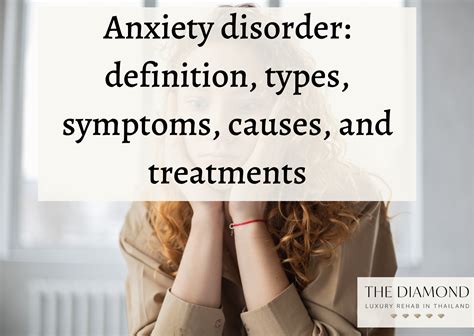 Anxiety Disorder Definition Types Symptoms Causes And Treatments