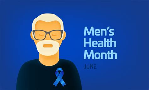 International Mens Health Month 2403731 Vector Art At Vecteezy