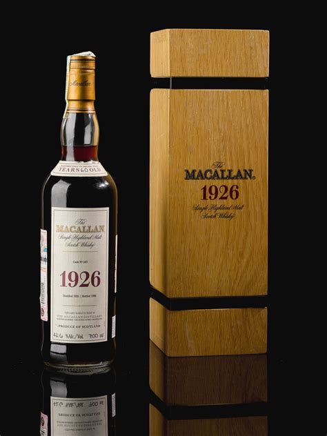 THE MACALLAN FINE RARE 60 YEAR OLD 42 6 ABV 1926 The Ultimate