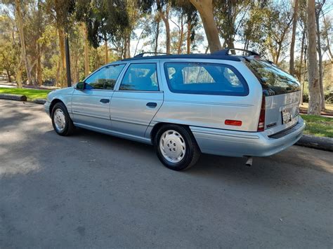 Ford Taurus Gl Wagon With Just K Miles Up For Auction