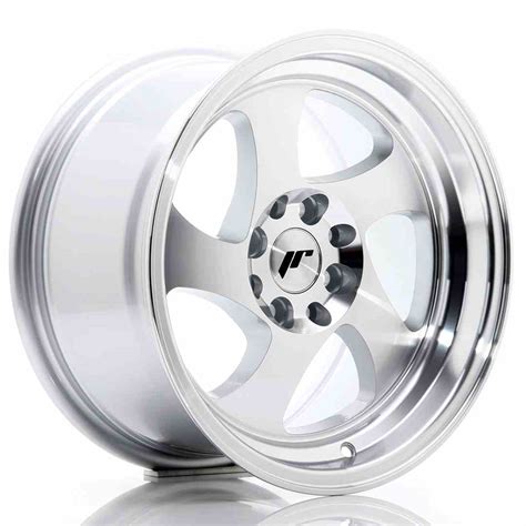 Japan Racing Jr Wheels Jr15 15x8 Et20 4x100 4x108 Silver Jdmdistro