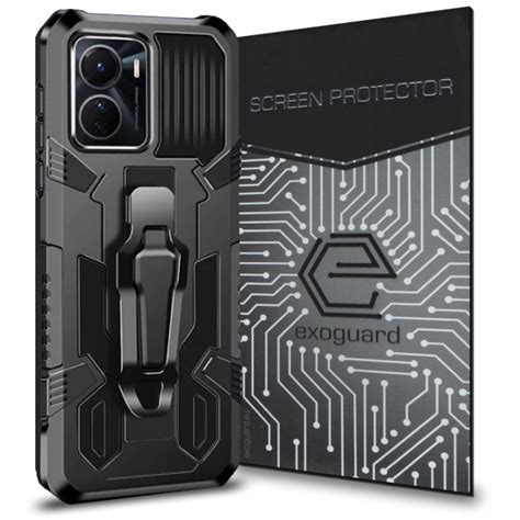 ETUI EXOGUARD PREDATOR SZKŁO VIVO Y16 PANCERNE CASE OBUDOWA