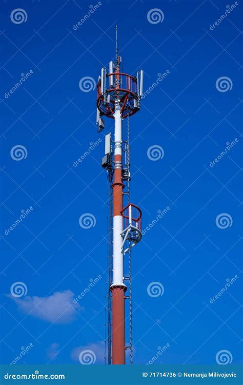 Cellular Network Antenna Pole Stock Photo Image Of Antenna Mobile