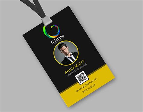 Corporate Id Card Design Behance