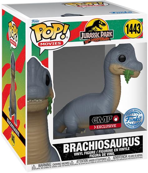 Amazon Funko Jurassic Park Brachiosaurus Super 6 Inch Pop Vinyl