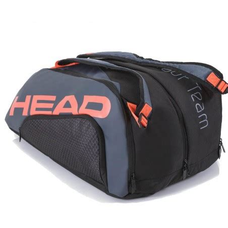 Head Tour Team Monstercombi Negro Y Naranja 2020 Zona De Padel