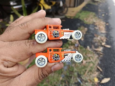 Hot Wheels Bone Shaker Orange Mystery Model 2019 Loose Hobbies Toys Toys Games On Carousell