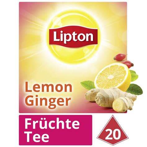 LIPTON Herbal Infusion Lemon Ginger Teebeutel 20 Stück günstig