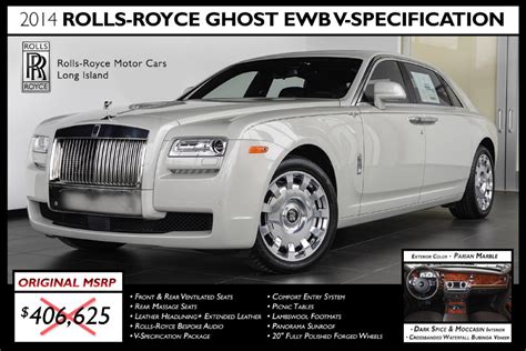 New Rolls Royce Ghost Ewb V Specification Edition For Sale Sold