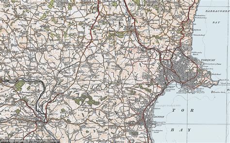 Historic Ordnance Survey Map Of Compton 1919