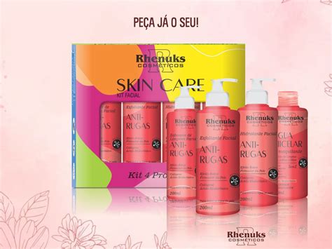 Kit Facial Anti Rugas Itens Rhenuks Distribuidora Dos Cosmeticos