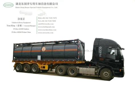 Wholesale 40ft Chemical Tank Container Isotank Steel Lined Lldpe For