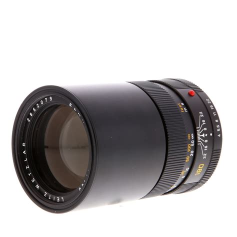 Leica 180mm F 4 Elmar R 3 Cam Lens Late 55 At KEH Camera