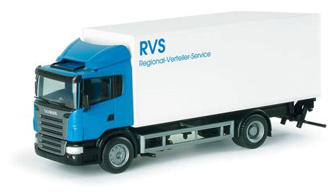 Herpa Scania R Koffer Lkw Rvs 151146