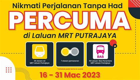 MRT Putrajaya Line Free Rides March 31 - Paul Tan's Automotive News