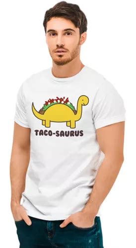 Playera Taco Saurio Dino Soul Rico Dinosaurio Env O Gratis