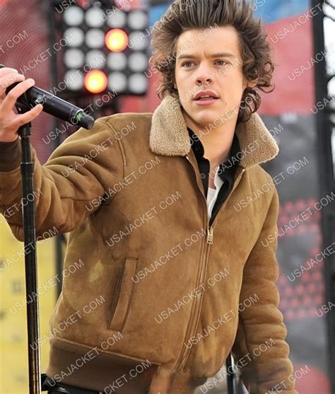 Harry Styles Suede Jacket Usa Jacket