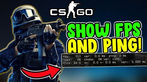 CSGO How To Show FPS And PING 2021 YouTube