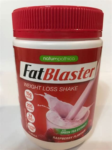 Naturopathica Fat Blaster Weightloss Shake Raspberry Flavour 430g Lazada Ph