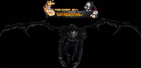 Download Death Note Ryuk Spread Wings | Wallpapers.com