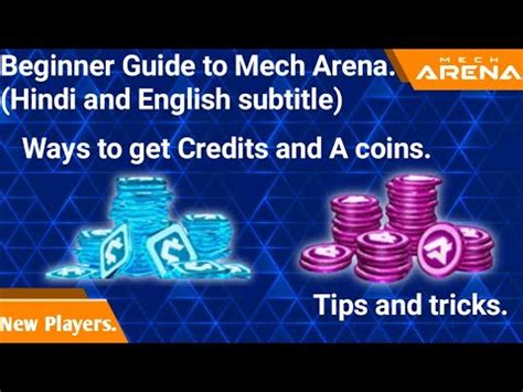 Beginner Guide To Mech Arena Ways To Get Credits And A Coins Tips And